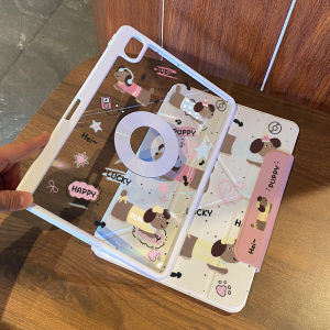 Acrylic Magnetic Attraction Huawei MatePad 11 2024 Model Protective Case with Pen Slot pro 12.2 Air 11.5 Se 11.5S Tablet Cover