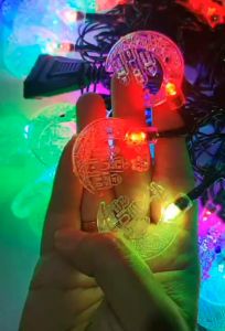 Lampu Hias LED Masjid Mesjid Bulan  6 Meter Mitsuyama Ms - 497 Lebaran Hari Raya Idul Fitri Ramadhan RAINBOW Murah Berkualitas Transparant Warna Warni Pelangi Natal Imlek Dekorasi