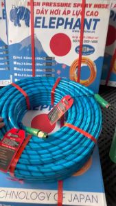 Dây phun áp lực cao 8.5mm ELEPHANT. Hiệu ( Con Voi ) Dài 50M 3 lớp .Hàng Siêu Đẹp Bảo Hành Phù Nổ 12 Tháng