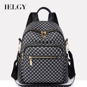 IELGY กระเป๋าเป้สะพายหลังคุณภาพสูงแฟชั่นกระเป๋าเป้พิมพ์ลายย้อนยุคกระเป๋าเป้สะพายหลังแบบสบายๆ