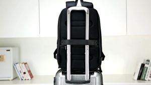 BANGE Onyx Laptop Backpack Multi-Compartment Bag Water Infinitez Bagpack Simple Trendy Fashion Travel Business Beg Galas