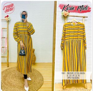 MIDI DRESS KARIN LD 110 BY FATIN BERLABEL