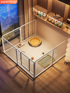 Indoor Pet Fence Large Dog Cage Small Medium Dog Kennel Toilet for Border Collie Golden Retriever Corgi Dog Barrier