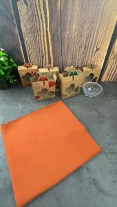 50 Pcs Box Mangkok 10 x 45 Cm Rustic/ Kraft