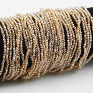2.5mm 150-600pcs Crystal Glass Beads AB Color Faceted Flat Round Spacer Loose Beads For Jewelry Making DIY Bracelets Necklaces