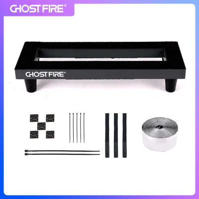 GHOSTFIRE Guitar Pedal Board Aluminum Alloy 0.8lb Super light Effect Pedalboard13.7x5.5 SPL-01