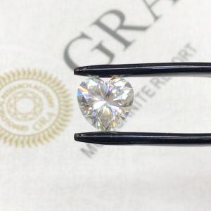 Heart Moissanite Diamond D-Color VVS1 {5mm - 10mm} - เพชรโมอีส หัวใจ/เพชรโมซาไนท์ หัวใจ {5มิล - 10มิล}