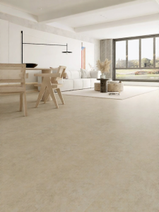 Japandi Style Microcement SPC Flooring