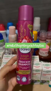 @HalloShopHàngxáchtayĐức – Dầu Gội Khô Balea Warm Wishes Trockenshampoo 200 ml