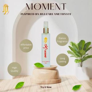 MOMENT JS Scent Original Collection | EAU DE PARFUM for women | 60ml 2FL.OZ | Spray Confidence All Day.