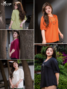 Slimming Large Size Womens Fashionable round Neck Loose Fit Summer Top Beautiful Inn Minimalist Style Five Sleeve Hoodie