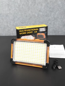 SUPERFIRE FS19-A Solar Emergency Light 20W Rechargeable LED Flood Light Outdoor Waterproof IP54 Flash Work Lighting