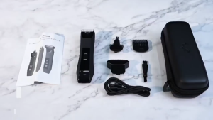 [✅SG Ready Stocks] Suttik Multifunctional 3 In 1 Waterproof Electric Grooming Kit Rechargeable Hair Clipper Digital Power Display Ceramic Blade Hair Cutter Foil Shaver Nose Hair Trimmer Complete Accessories With Protective Storage Case