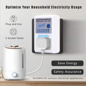 1-10 Hours Timer Power Socket Auto Shut Off Switch Electrical Mechanical Auto on and off Timer Power Outlet Cooking Tools Household Shut Off Reminder