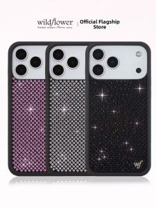Wildflower | Glitter Protective Phone Case with Water Diamonds Shiny Series