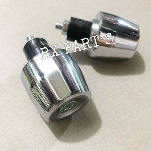 Jalu stang / bandul stang chrome full besi padat  bisa untuk semua jenis motor / universal motor  Barang sesuai dengan yg ada di foto