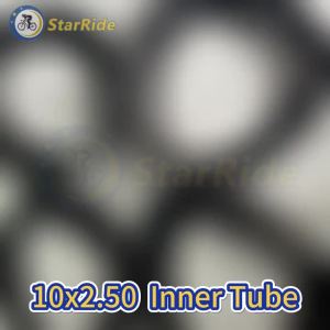 10x2.50 Inner Tube with 0° 90° 45° Straight Valve for Kugoo M4 M4Pro/Zero 10X Electric Scooter 80/65-6 10X3.0 255X80 Inner Tire
