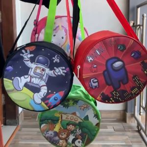 OCHA BAG SOUVENIR ULTAH BULAT TALI SELEMPANG