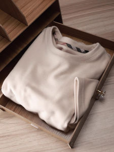 Áo Thun Nam Tay Ngắn Dày Lót Lông Cừu Hai Mặt Áo Lót Mùa Đông Chất Liệu Polyester Cổ Tròn Thường Ngày Thời Trang Thành Phố