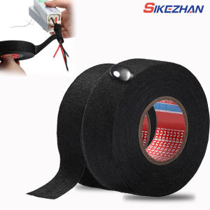 Car Cable Harness Wiring Fabric Loom Electrical Heat Tape Resistant Wiring Bundle Tape Coroplast Adhesive Automotive Cloth Tape