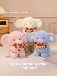 HANLIANG | Valentines Day Gift for Couples Elephant-shaped Plush Toy