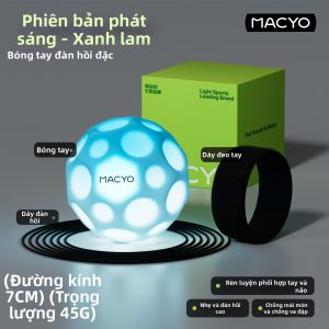 MACYO | Bóng Tập Sức Bền Dành Cho Trẻ Có Dây Phát Sáng trong Đêm