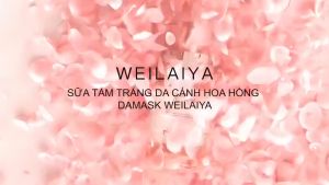Sữa Tắm Trắng Da Weilaiya Grand Rose Extracts Whitening Shower Gel 450ml - Tủy Mật Cánh Hoa Hồng Damask