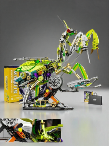 TAOZIAWA | Educational Mechanical Whale Lion Construction Model Electric Toy