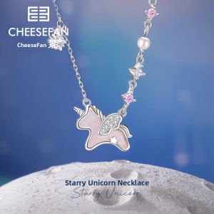 Unicorn Horse Pendant Necklace Gift