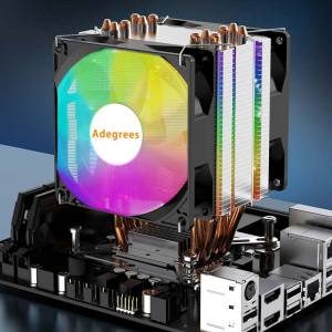 Z600P 6 Heat Pipes CPU Air Cooler 4PIN PWM Tower RGB Ventilador for Intel LGA X99 2011 1700 1150 1151 1366 1155 X79 AM4 AM5 AM3