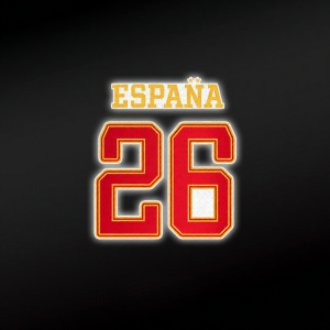 Commemorative Reflective Spain 2026 World Cup Champion Decal