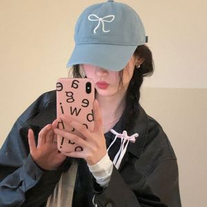 PaulWeekend แฟชั่นหมวกเบสบอลพร้อมปักปารีสสำหรับผู้หญิง