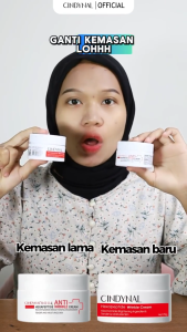 CINDYNAL Moisturizer Hexapeptide anti Wrinkle Cream / Krim Memutihkan Penghilang Bintik Wajah 70gr-SCOOT