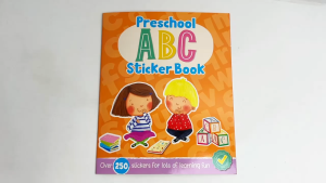 Preschool ABC Activity & Sticker Book With 250+ Stickers