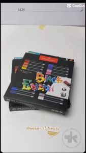 Faber Castell Oil Pastel 24 Warna Black Edition 220024