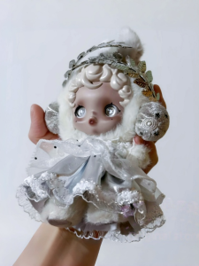 Skullpanda Winter Chapter Clothing Misty Fog Dress Vinyl Doll Clothes Replacement for Trendy Play Dolls Anime Cosplay