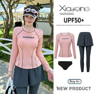 XIAZHIQING | Split Sun Protection Swimwear Quick-Dry