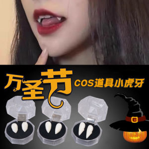 Đồ Chơi Răng Vampire Cosplay Phụ Kiện Hóa Trang Halloween Đồ Chơi Răng Nhọn Đồ Chơi Zombie Dễ Thương Đồ Chơi Răng Thú Cưng Đồ Chơi Răng