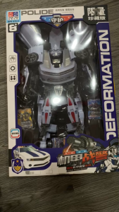 Đồ Chơi Robot Biến Hình Cảnh Sát – Mẫu POLIDE Thunder Strikes