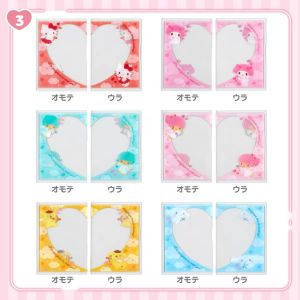 Wishing Rabbit 3 Inch Instant Photo Card Cover Decoration Melody Support Series Hello Kitty Cinnamon Dog Cartoon Anime Merchandise