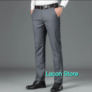 Celana Formal pria Model Slimfit bahan gabardin bagus murah terlaris-LaconStore