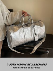 Lightweight Travel Weekender Bag for Men And Women Large Capacity Luggage Bag Sports Fitness Bag Short Trip Storage Bag