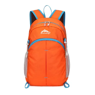 Large Capacity Waterproof Travel Camping Backpack Outdoor Hiking Bag Foldable Lightweight Cycling Trekking Double Shoulder Bag