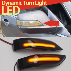 Smoked LED Dynamic Turn Signal Light Side Mirror Flashing Light for Honda Accord CP1 CP2 CP3 2008-2013 for Acura RL 2005-2010