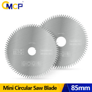 CMCP 85mm Mini Circular Saw Blade 10/15mm 80T Electric Cutting Disc Wood/Metal Cutting Disc Power Tools Accessories