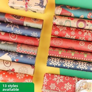 JIELI | Ins Style Retro Simple Gift Wrapping Paper