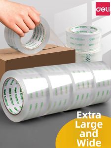 deli | Wide High Transparency No Residue Sealing Tape
