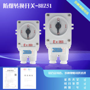 Công Tắc Chống Cháy Nổ BHZ51-10/3 25/3 Công Tắc Điều Khiển Chống Cháy Nổ Điều Khiển Đảo Chiều Chống Cháy Nổ IIC Từ Chiết Giang Trung Quốc