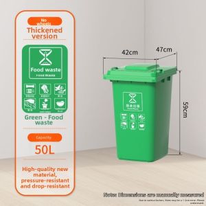 MOLORE | Commercial Categorized Large Capacity Trash Bin 240L