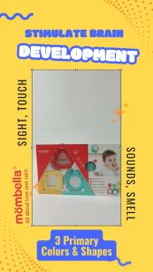 MOMBELLA EDUCATIONAL GEOMETRY SENSORY TEETHER